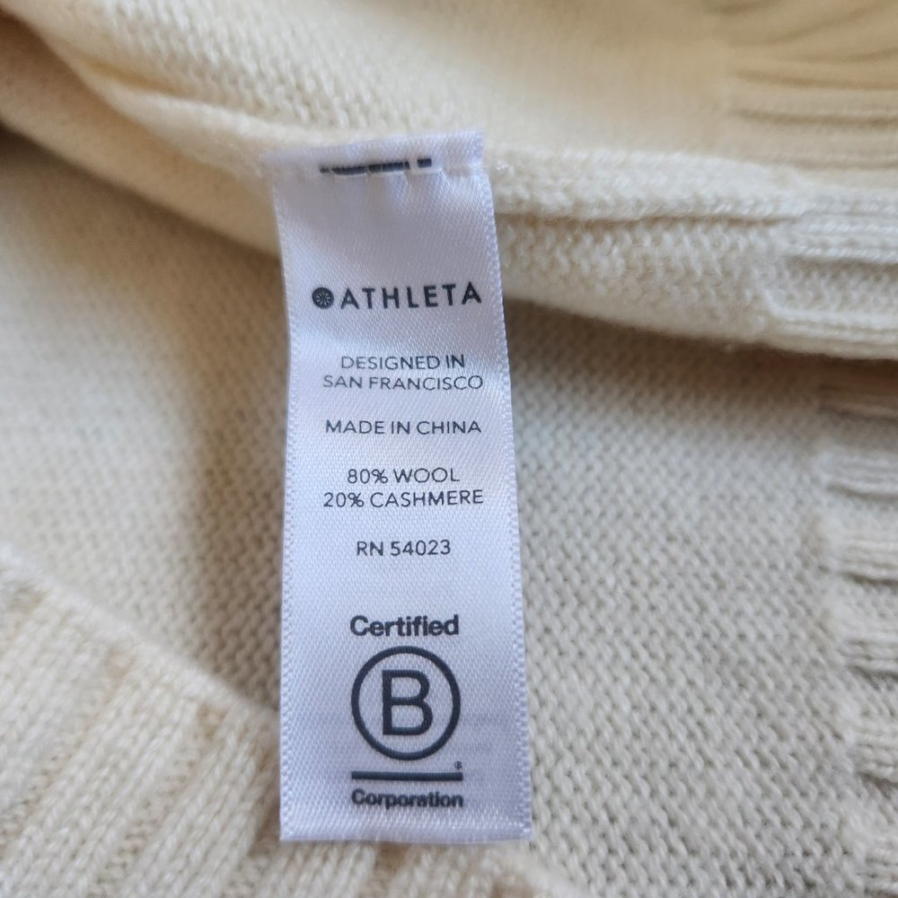 NWOT Vital V V-Neck Wool/Cashmere Tunic XS - Picture 8 of 15